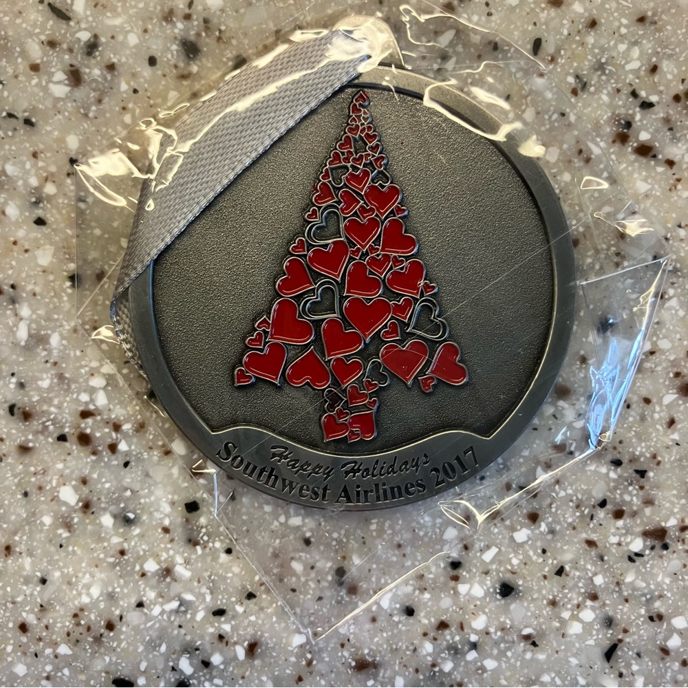 Southwest Airlines 2017 Holiday Ornament